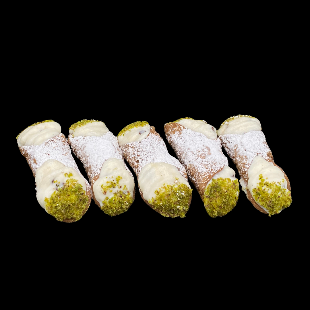 5 Large Cannoli (15cm) - Mixed Fillings