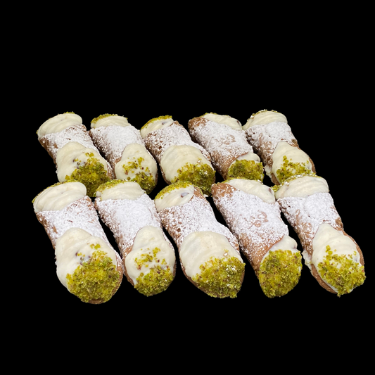 10 Cannoli (9cm) - Ricotta & Chocolate