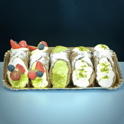 5 Large Cannoli (15cm) - Mixed Fillings